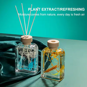 Diffuseur de parfum d'ambiance miniature sans flamme avec fleurs séchées, pour la maison, vente en gros - Product Image 4