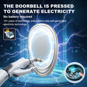 Fabricants chinois <span class=keywords><strong>étanche</strong></span> <span class=keywords><strong>sans</strong></span> <span class=keywords><strong>fil</strong></span> <span class=keywords><strong>sans</strong></span> batterie <span class=keywords><strong>sonnette</strong></span> de porte maison intelligente <span class=keywords><strong>portée</strong></span> 200m UA EU UK prise AU <span class=keywords><strong>sonnette</strong></span> - Product Image 3