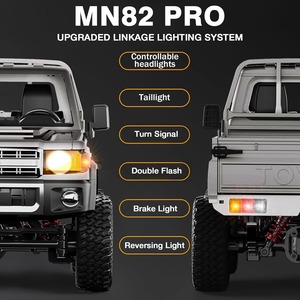 Auto RC MN82 PRO 1/12 2025, Crawler 4WD 2.4G, Versione Aggiornata MN-82 PRO con Fari Controllabili, Auto Giocattolo RC 4x4 - Product Image 3