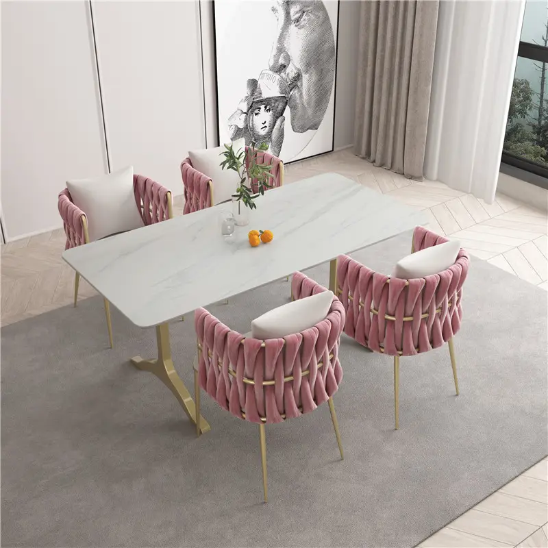 Sales wholesales ins modern Style Home bar Loft metal Restaurant Furniture velvet chair