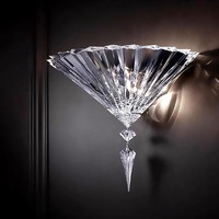 Français Mille Nuits Cristal Applique Grand Intérieur Applique Lumière pour La Maison Télévision Allées Escalier Chambres Villa Hôtels De Chevet