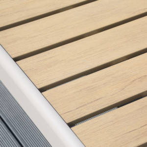 كرسي استلقاء شمسي قابل للتعديل بخمس وضعيات للاستخدام الخارجي، مقاوم للماء، مناسب للفيلا والفناء الخلفي والشرفة - Product Image 3