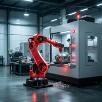 Robot industriel articulé 6 axes servo-électrique avec boîte de vitesses PLC, roulement, marque BORUNTE, moteur de 1 kW