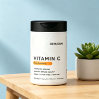 Comprimés de Vitamine C Marque Blanche Végétaliens Antioxydants Soutien Peau et Immunité Suppléments à Base de Plantes OEM