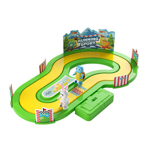 ของเล่นเกมแข่งรถ<span class=keywords><strong>เต่า</strong></span>และกระต่ายแบบไร้สายสำหรับเด็กฝึกวิ่งบนโต๊ะความเร็วในการแข่งขัน - Product Image 2
