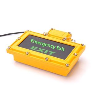 Patlamaya dayanıklı LED acil yangın tahliye burcu lamba Li-Ion 1200mAh pil ile IP65 2-Hour 2-Sided güvenlik çıkış göstergesi - Product Image 4