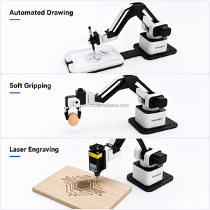 Impresora 3D de Brazo Robótico de 4 Ejes CHRT, Impresora de Escritorio para PLA, TPU, Madera y Fibra de Carbono, Volumen de Construcción 220x155x160mm, Herramienta Multifuncional DexArm - Product Image 4