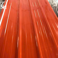 Tôle de toiture PPGI, tôle ondulée en acier prépeint, couleur RAL 9002