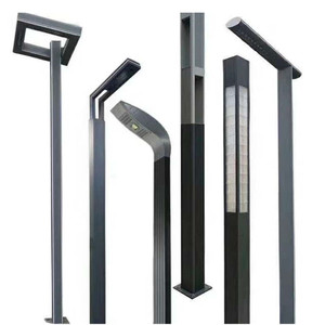 Outdoor <b>LED</b> Garden <b>Light</b> Post Iron Body Acrylic Shade 2700K Soft Warm White IP65 Weatherproof <b>Motion</b> <b>Sensor</b> Control Solar - Product Image 2