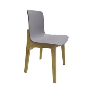Silla de espera para pacientes KM-JZ109 de madera maciza color gris para uso en clínicas y residencias de ancianos del Hospital Ke Ming - Product Image 2