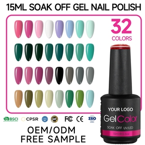 Vernis Gel UV/LED Couleurs Variées en Gros pour Salons – Échantillon Gratuit – Parfait pour les Ongles – Produit OEM - Product Image 1