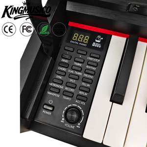 <span class=keywords><strong>Piano</strong></span> Digital <span class=keywords><strong>de</strong></span> 88 Teclas con Sensibilidad a la Velocidad, 128 Polifonías, USB MIDI, Dos Conectores para Auriculares, Teclado <span class=keywords><strong>de</strong></span> 800 Tonos - Product Image 4