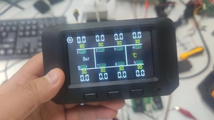 Xe tải <span class=keywords><strong>TPMS</strong></span> hỗ trợ 0-18bar nội bộ/cảm biến bên ngoài giám sát áp suất lốp hệ thống cho turck hỗ trợ mảng UI biểu tượng ngôn ngữ - Product Image 6