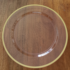 60 Assiettes de Présentation Dorées Transparentes de 13 Pouces - Product Image 1