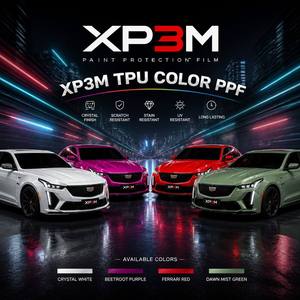 Vinilo para Envoltura de Autos XP3M Green Diamond Glitter Diamond Gloss TPU Color PPF, Película Protectora de Pintura para Autos TPU PPF de 7.5 Mil, Vinilo para Envoltura de Autos - Product Image 3