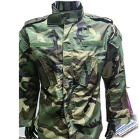 Vêtements d'extérieur Uniforme camouflage tactique Kit complet Veste uniforme Ensemble chemise et pantalon Costume de chasse Hommes