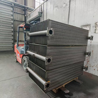 Radiateur de refroidissement en acier laminé à froid de type PC/PG pour transformateur, dissipateur thermique ondulé pour distribution électronique extérieure OEM