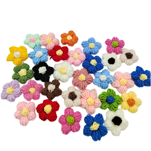 Horquilla <span class=keywords><strong>de</strong></span> punto DIY, flor <span class=keywords><strong>de</strong></span> algodón <span class=keywords><strong>de</strong></span> leche creativa y planta, Clip <span class=keywords><strong>de</strong></span> joyería decorativa, accesorio colorido para el cabello - Product Image 1