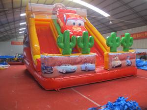 맞춤형 디지털 페인팅 자동차용 에어바운스, 상업용 에어바운스 트램펄린 파티 대여 - Product Image 4