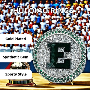 Bague de championnat sportif de mode de haute qualité personnalisée, toutes sortes de jeux de balle, équipe de pom-pom girl avec personnalisation du logo de l'équipe - Product Image 2