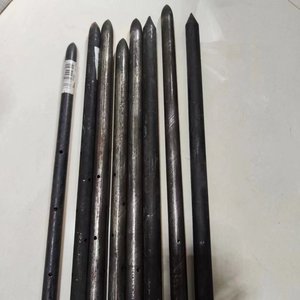 <span class=keywords><strong>Estacas</strong></span> <span class=keywords><strong>de</strong></span> clavos redondas <span class=keywords><strong>de</strong></span> acero al carbono galvanizadas pintadas en negro Estaca <span class=keywords><strong>de</strong></span> acero redonda para encofrado <span class=keywords><strong>de</strong></span> construcción - Product Image 2