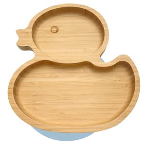 Ensemble de plaques d'aspiration pour bébé en bambou 100% naturel (<span class=keywords><strong>vert</strong></span>, violet, orange) - Product Image 1