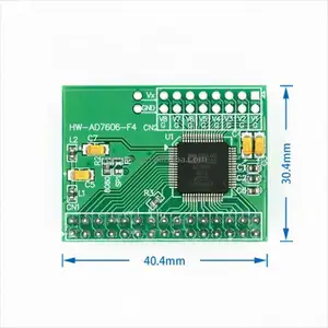 HW-235 AD7606 16-Bit-ADC 8-Kanal-Synchron-Abtastfrequenz 200KHz Adapter Daten erfassungs modul PCBA-Karte