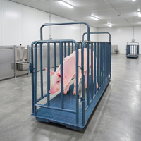 Báscula para Ganado, Aves de Corral, Cerdos y Ovejas de 0.75*1.5M y 500kg, Venta Directa de Fábrica, Equipo de Medición de Peso Animal