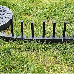 Borde <span class=keywords><strong>de</strong></span> Plástico para Césped, Borde para Plantas, Camino, Jardín, Juego <span class=keywords><strong>de</strong></span> Cercas para Plantas <span class=keywords><strong>de</strong></span> Paisaje - Product Image 4