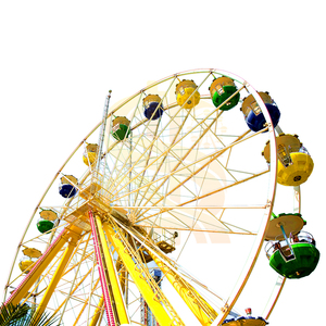 Construisez votre propre grande roue d'attraction extérieure personnalisée en acier avec éclairage LED pour centre commercial - Product Image 3