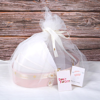 AN 2024 Nouveau design Boîte à fleurs pour berceau créative de haute qualité pour bébé Boîte cadeau pleine lune Emballage boîte cadeau pour bouquet de savon