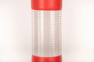 Separador de carril flexible de 80cm advertencia de tráfico divisor de carretera delineador de bolardo - Product Image 4