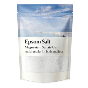 100% Pure Natural Vegan & Cruelty Free Relaxation des grains moyens Sulfate de magnésium <span class=keywords><strong>Sel</strong></span> d'<span class=keywords><strong>Epsom</strong></span> Bain de trempage <span class=keywords><strong>pour</strong></span> le bain et <span class=keywords><strong>les</strong></span> <span class=keywords><strong>pieds</strong></span> - Product Image 1