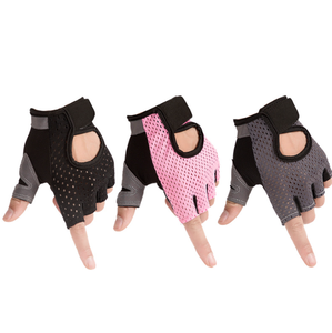 Gants de sport en polyester colorés pour la musculation et le cyclisme, caractéristiques de protection confortables pour les sports d'été, gants de vélo - Product Image 6