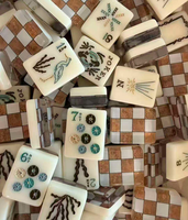 NOUVEAU 2026 : Ligne Water's Edge - Ensemble de 160 tuiles de Mahjong américaines « Beth »
