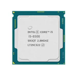 台式机Cpu 3.02.8ghz 14nm 65w Lga 1151英特尔酷睿I5 8500，适用于英特尔酷睿处理器Cpu 8400 8600 8600k 8400t 8500t