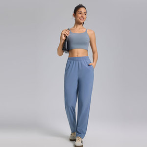 Quần jogger rộng rãi thời trang mùa thu, quần tập luyện thể thao có túi dành cho nữ - Product Image 6