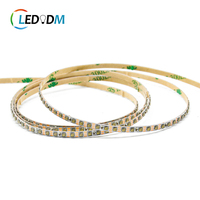 Bande LED numérique RGB de 4 mm de largeur, 200 LED/m, 1515 2020 SMD LED 5V, adressable individuellement, programmable numériquement