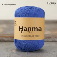 Hanf-Leinen-Jute-Spitze Gefärbtes Garn Seide Baumwolle Handgefertigter Sommer-Strickpullover Kurzarm-Häkelschal