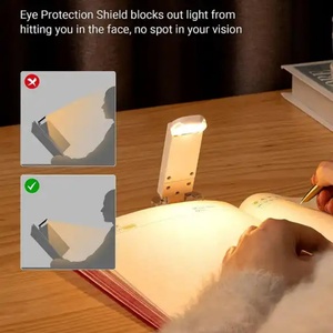 Nouvelles lampes de lecture LED flexibles, rechargeables par USB, mini lampe de chevet, lampe à clip pour livre - Product Image 6