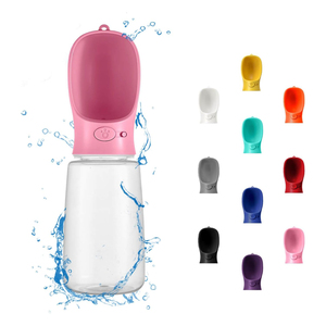 Bouteille d'eau et gamelle portable en acier inoxydable écologique pour chien, idéale pour les promenades - Product Image 1