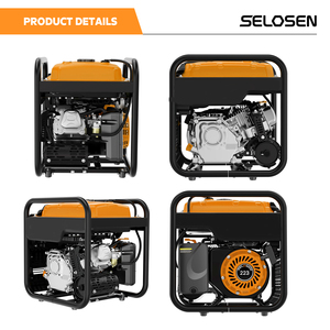 Generador Silencioso de 4500W con Monitoreo de CO, Respaldo Doméstico, Proporciona 3800W 3.8kW de Energía Estable para Electrónica Sensible HSAMZ-Po - Product Image 5