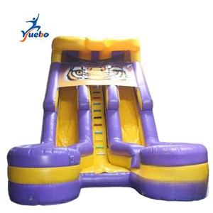 Tobogán Acuático Doble Extra Grande, Toboganes Acuáticos Inflables Comerciales, Toboganes Acuáticos Personalizados para Parques Acuáticos - Product Image 2