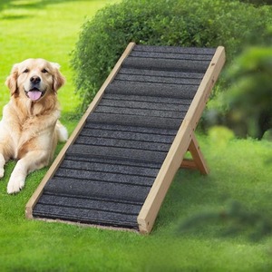 Cross-border Spot Foldable Solid Wood Extended Long Dog Climbing Frame Grinding Claw Rack Pet Climbing Stairs Ramp Climbing Stai - Product Image 3