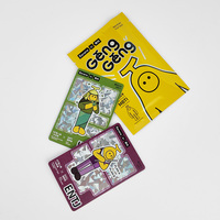 Impression de cartes personnalisées MBTI avec dorure à chaud, fabricant de cartes de qualité supérieure, cartes flash