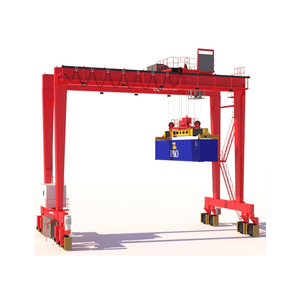 50 Tonnen Seehafen und Portalkran 20 Tonnen 30 Tonnen RTG-Kran Gummireifen-Container portalkran - Product Image 1