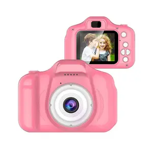 2Inch Dual lens Children's Camera HD Screen Camera Video Toy 300,000 Pixel Kids Cartoon Cute Camera Outdoor Photography Toy L1