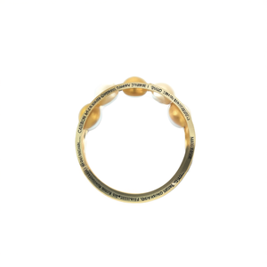 Fashion <b>Beaded</b> <b>Bracelet</b> 316L Stainless Steel PVD <b>Gold</b> Plating Sustainable Resistant - Product Image 2