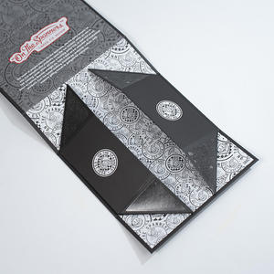 Caja de papel plegable de primera calidad Lipack, cajas rígidas de forma cuadrada impresas con logotipo personalizado - Product Image 4