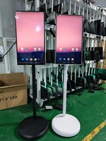 Pantalla Hiseeview de 21.5 Pulgadas, Televisor Inteligente Portátil con Ruedas, 1080p, Tableta Interactiva con Sistema Operativo Android, Compatible con Google Store